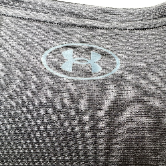Under Armour Gray T-Shirt SZ M - Picture 5 of 6